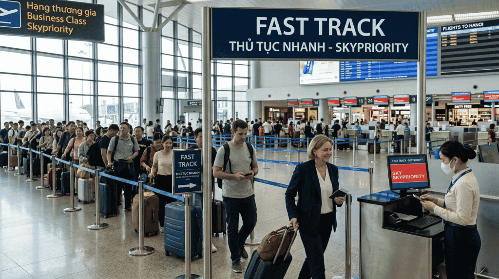 Fast Track sân bay là gì? Hoạt động như thế nào?